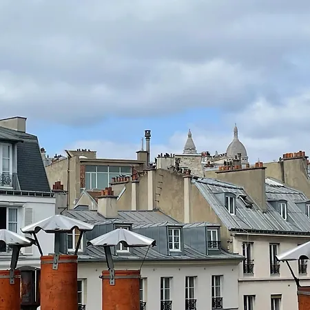 Moderne A Pres Du Sacre Coeur 45 M² + Internet Parigi